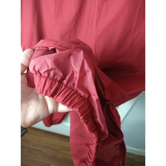 Winner Mate Men's Red Jogger Lined Ankle Zip Elastic Waist L/ 36-38 Pants Active - Picture 9 of 10